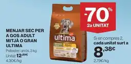 Hipercor Affinity - menjar sec per a gos adult mitja o gran ultima oferta