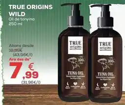Kiwoko True origins - wild aceite de atún oferta