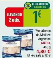 Masymas Artic - medallones de merluza argentina oferta