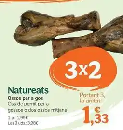 TiendAnimal Natureats - huesos para perro oferta
