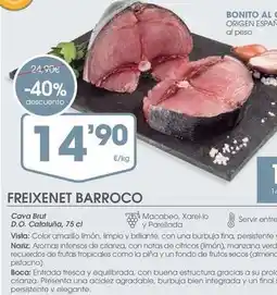 Supermercados Plaza Freixenet - cava brut d.o. cataluna oferta