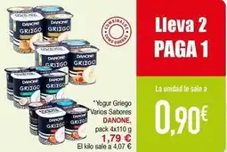 Masymas Danone - yogur griego oferta