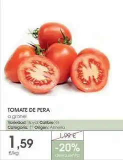 Supermercados Plaza Royal - tomate de pera oferta