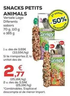 Kiwoko Versele laga - snacks pequenos animales oferta