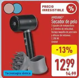 ALDI Secador de pelo oferta