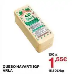 El Corte Inglés Arla - queso havarti igp oferta