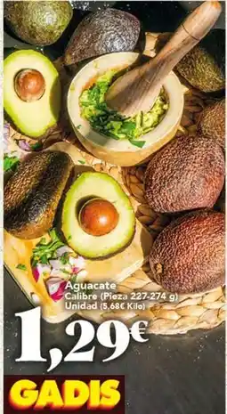 Gadis Aguacate calibre (presa 227,274,9) oferta