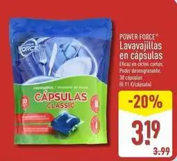 ALDI Lavavajillas en capsulas oferta