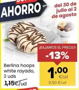 Autoservicios Familia Berlina hoops white rayado oferta