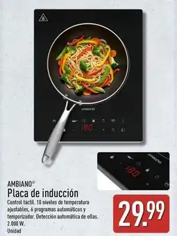 ALDI Control - placa de inducción oferta