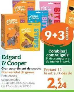Edgar&cooper - gran surtido de snacks