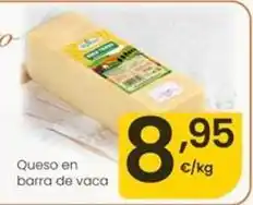 Eroski Queso en barra de vaca oferta