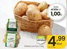 Eroski Patata común oferta