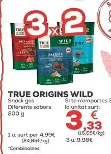 True origins - snack perro