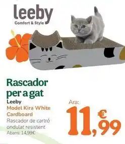 TiendAnimal Leeby - rascador para gato oferta