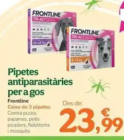 TiendAnimal Frontline - pipetas antiparasitarias para perro oferta