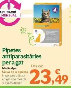 TiendAnimal Medicalpet - pipetas antiparasitarias para gato oferta