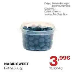 Hipercor Origen - nabiu sweet oferta