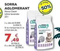 Kiwoko Nova clean - arena aglomerante oferta