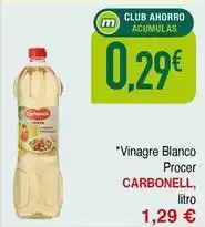 Masymas Carbonell - vinagre blanco procer oferta