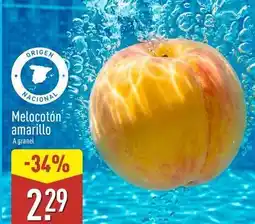 ALDI Origen - melocoton amarillo oferta
