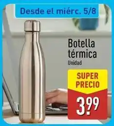 ALDI Botella termica oferta