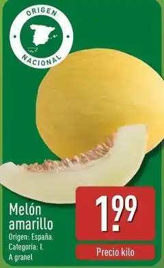 ALDI Origen - melon amarillo oferta