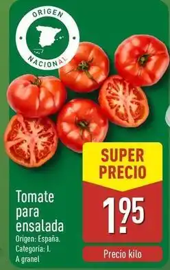 ALDI Origen - tomate para ensalada oferta