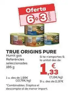 Kiwoko True origins - pure humedo perro referencias seleccionadas oferta