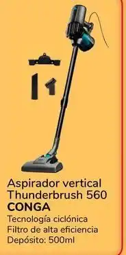 Supeco Conga - aspirador vertical thunderbrush 560 oferta
