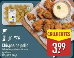 ALDI Chispas de pollo oferta