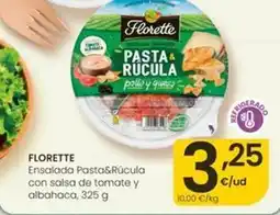 Eroski Florette - ensalada pasta&rúcula con salsa de tomate y albahaca oferta