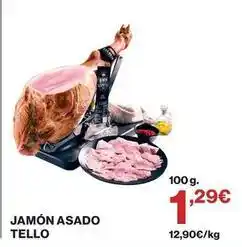 El Corte Inglés Tello - jamón asado oferta