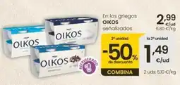 Eroski Oikos - griegos oferta