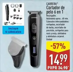 ALDI Carrera - cortador de pelo 6 en 1 oferta