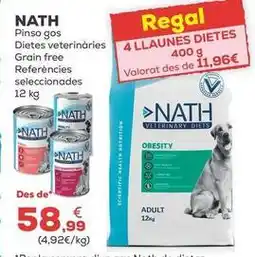 Kiwoko Nath - pienso perro dietas veterinarias gain free oferta