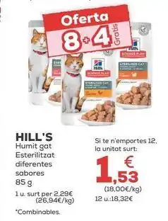 Kiwoko Hill's - humedo gato esterilizado oferta