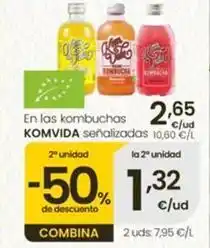 Eroski Komvida - en las kombuchas oferta