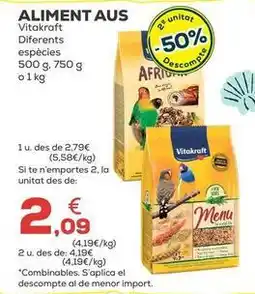 Kiwoko Vitakraft - alimento aves oferta