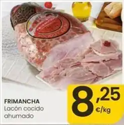 Eroski Frimancha - lacón cocido ahumado oferta
