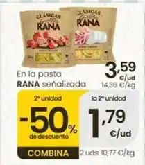 Eroski Rana - en la pasta oferta