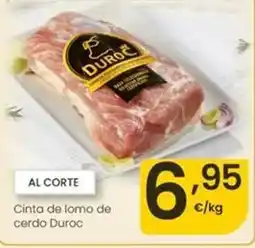 Eroski Duroc - cinta de lomo de cerdo oferta