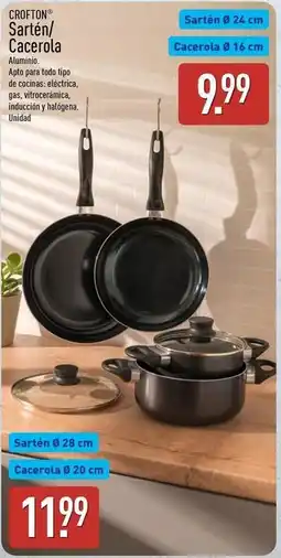 ALDI Sarten 9 28 cm oferta