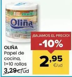 Autoservicios Familia Oliña - papel de cocina oferta