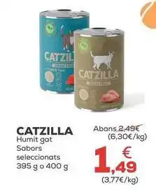 Kiwoko Catzilla - humedo gato sabores seleccionados oferta