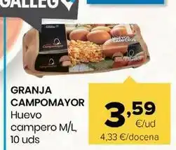 Autoservicios Familia Granja campomayor - huevo campero oferta
