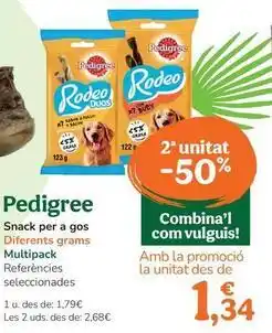 TiendAnimal Pedigree - snacks para perro oferta