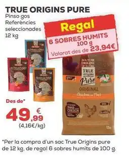 Kiwoko True origins - pure pienso perro oferta