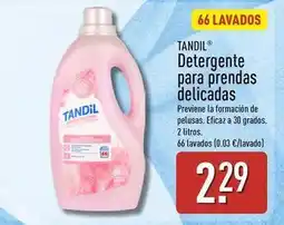 ALDI Tandil - detergente para prendas delicadas oferta