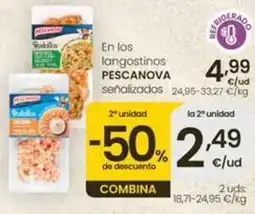 Eroski Pescanova - en los langostinos oferta
